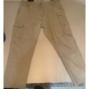 5.11 Tactical Pants Mens 42x34 Cotton Canvas Cargo Khaki Style 74251